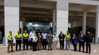 وفد من الإيكاو يجري تقييماً فنياً لتحديث منظومة الحرائق بمطار الإسكندرية