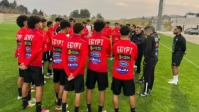 منتخب الناشئين يرتدي الأبيض في نصف نهائي أمم أفريقيا أمام تنزانيا