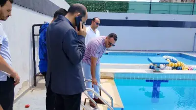 حملة تفتيش موسعة على حمامات السباحة بكفر الشيخ استعدادًا للعيد