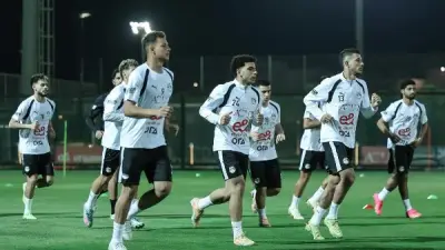 منتخب مصر يخوض مرانه الختامي استعداداً لودية روسيا