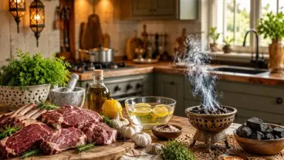طرق طبيعية وفعالة للتخلص من رائحة اللحوم في المطبخ بعد الذبح