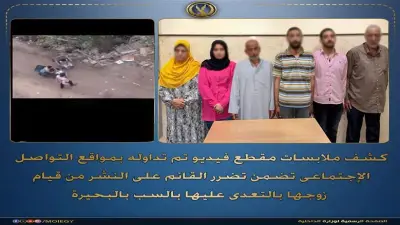 الداخلية تكشف ملابسات فيديو مشاجرة أسرية بالبحيرة وتضبط الأطراف