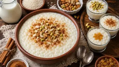 طريقة عمل الرز بلبن: تحلية سريعة وغير مكلفة في العيد