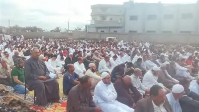 آلاف المواطنين يؤدون صلاة عيد الأضحى بمراكز شباب الدقهلية