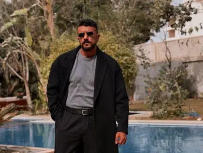 أحمد العوضي يحتفل بعيد الأضحى مع أهله في عين شمس