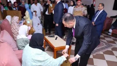 محافظ دمياط يزور دار المسنين والزهايمر ويقدم التهاني بعيد الأضحى