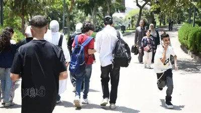 إقبال كبير على حديقة الأزهر في أول أيام عيد الأضحى