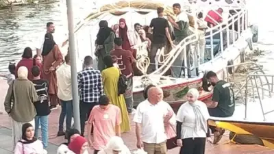 كورنيش النيل يستقبل المواطنين في أول أيام عيد الأضحى بأجواء احتفالية
