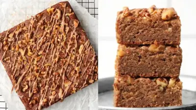 طريقة عمل براونيز التمر بالمكسرات الصحية اللذيذة