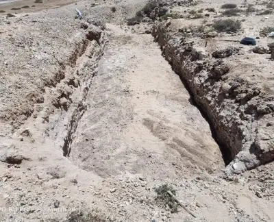 السياحة تتفقد صهاريج المياه والمنشآت الخدمية بميناء عيذاب الأثري بحلايب