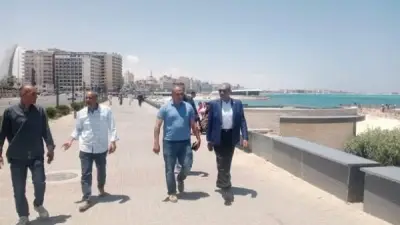 جولة ميدانية لمتابعة الخدمات الصحية والشاطئية بمطروح في عيد الأضحى