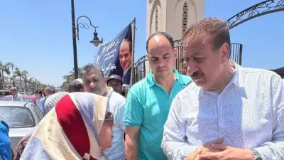 محافظ بورسعيد يواصل دعم الحالات الإنسانية في ثالث أيام عيد الأضحى