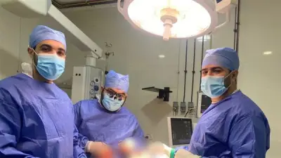 نجاح جراحات دقيقة بمستشفى أجا لعلاج تشوهات الأنف وإنقاذ طفل من نزيف المخ