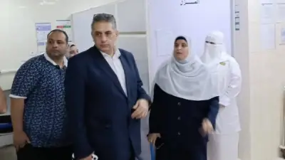 وكيل صحة كفر الشيخ يفاجئ وحدة الغسيل الكلوي بسنديون للاطمئنان على الخدمات