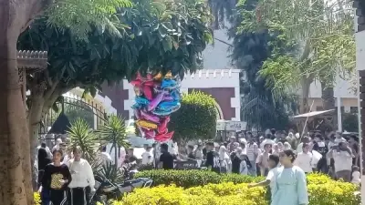 إقبال كبير على حدائق القناطر الخيرية في عيد الأضحى