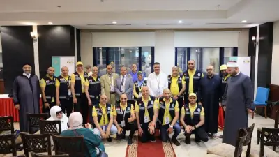 رئيس بعثة حج الجمعيات الأهلية يشهد احتفالية نجاح موسم الحج للمستوى الأول