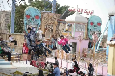 العيد في مصر حاجة تانية.. أجواء رائعة داخل الحديقة الدولية اليوم فيديو