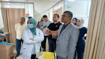 وكيل صحة المنيا يتفقد وحدة الحوارتة ومستشفى الصدر لمتابعة جودة الخدمات الطبية