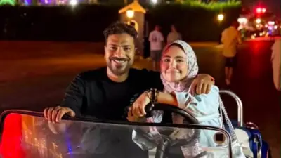 مصطفى أبو سريع يعلن عودته لزوجته: ربنا يبعد عننا العين والحسد