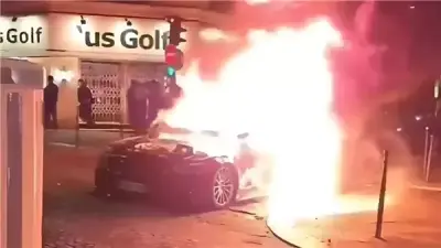 حرائق وشغب في باريس بعد فوز سان جيرمان بدوري أبطال أوروبا