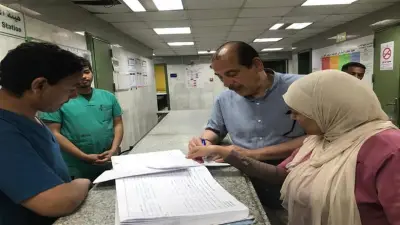 نائب وزير الصحة يتفقد منشآت طبية بالقاهرة في جولة مفاجئة