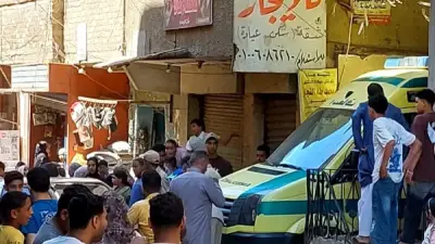 النيابة تعاين موقع مصرع ربة منزل على يد زوجها في القليوبية