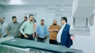 تجهيز وحدة السكتة الدماغية بمستشفى مطروح العام استعداداً لاعتمادها