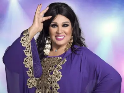 فيفي عبده تتعرض لكسر في قدمها بعد غرق منزلها بالفيديو