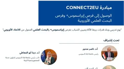 طب قناة السويس تنظم مبادرة Connect2EU للتعريف بفرص البحث العلمي الأوروبي