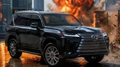 لكزس LX 700 المصفحة: قدرات خارقة ضد الرصاص والانفجارات