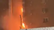 حريق هائل في متجر بجولدرز جرين شمال لندن و100 إطفائي يكافحونه