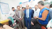 علاج 1160 مواطناً وتحويل 53 حالة للجراحة بقافلة طبية في أسيوط