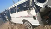 إصابة 13 شخصاً في انقلاب ميكروباص على الصحراوي الغربي بالمنيا