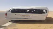 إصابة 14 شخصًا في انقلاب ميكروباص على الطريق الصحراوي الغربي بأسوان