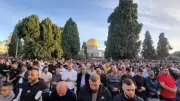 140 ألف مصل يؤدون صلاة عيد الأضحى في المسجد الأقصى رغم القيود