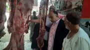 تموين الشرقية تضبط 168 كجم لحوم غير صالحة في الحسينية بالعيد