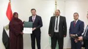 وزير الزراعة يسلّم شهادات التخرج لـ 18 مبعوثاً من 11 دولة أفريقية وآسيوية