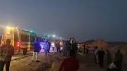 إصابة 18 عاملًا بانقلاب أتوبيس وردية في شرم الشيخ