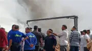19 سيارة إطفاء تخمد حريق مخازن قطع غيار دراجات بقليوب