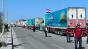 الهلال الأحمر يطلق القافلة 192 بأكثر من 4 آلاف طن مساعدات لغزة