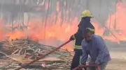 السيطرة على حريق في موقع تصوير مسلسل بيت بابا 2