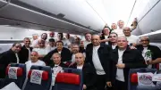 مصر للطيران تنقل بعثة المنتخب لكأس العالم 2026 بأحدث طائرات A350