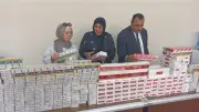 ضبط 2779 علبة سجائر مجهولة المصدر في حملات تموينية بالإسماعيلية