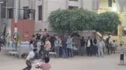 محلة إنجاق تودع 3 شباب ضحايا حادث طريق جمصة في مشهد مهيب
