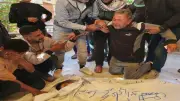 استشهاد 3 فلسطينيين في قصف إسرائيلي على دير البلح وسط غزة