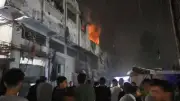 استشهاد 3 فلسطينيين بمسيرة إسرائيلية في خان يونس