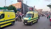 محافظ القليوبية يتابع حريق العبور.. 3 سيارات إطفاء و4 إسعاف