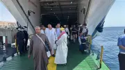 وصول 32 حافلة تقل 1424 من حجاج البري إلى الأراضي المقدسة
