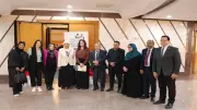 نائب محافظ الجيزة توزع 32 كرسياً كهربائياً لذوي الهمم بأكاديمية الفنون