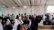 3284 حاجاً يتوجهون إلى الأراضي المقدسة اليوم عبر 13 رحلة جوية